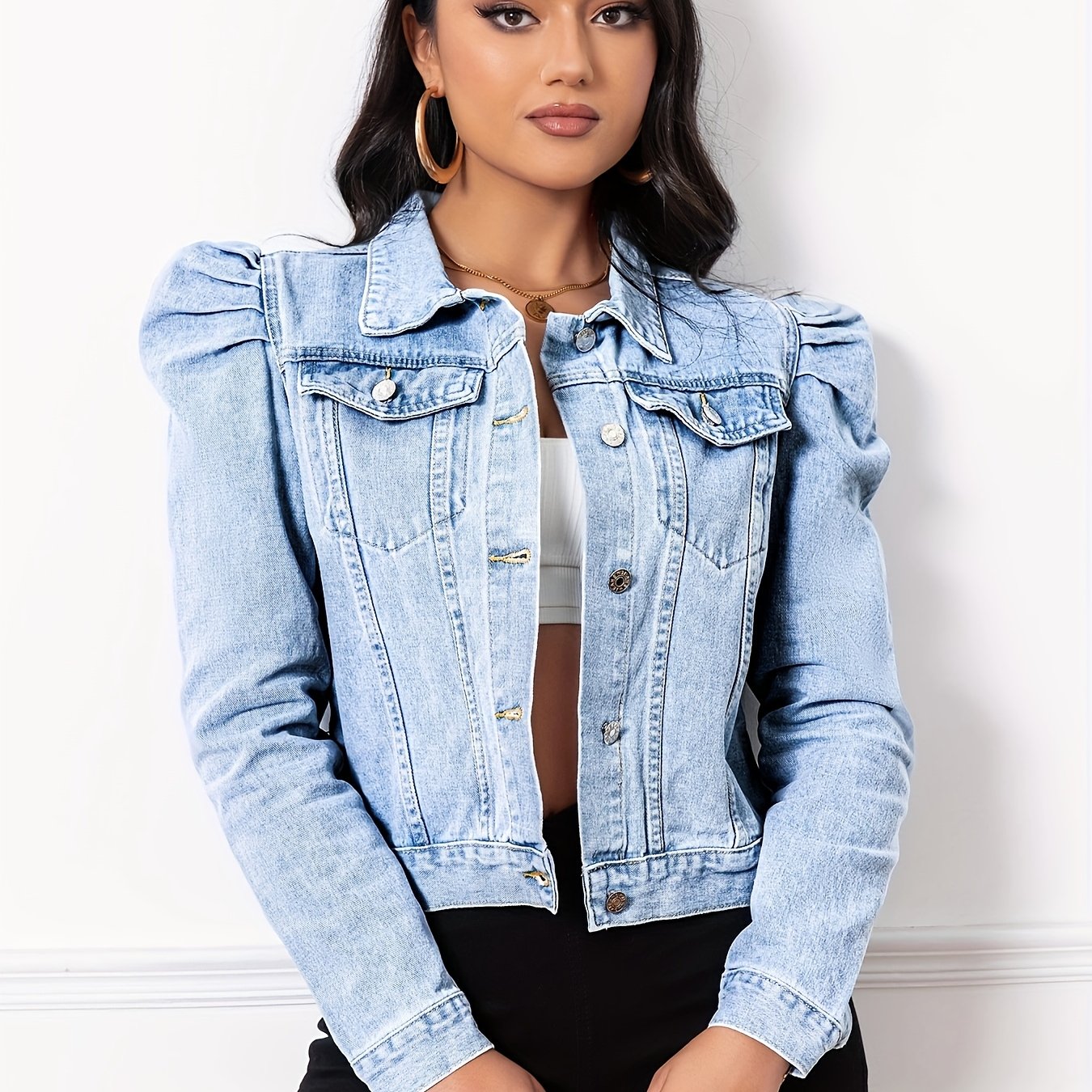 Elegante Denimjacke | Moderner Stil für Anspruchsvolle Frauen